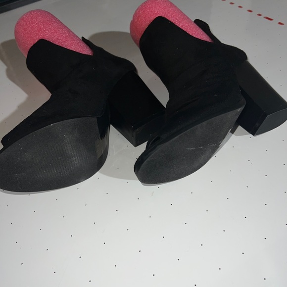 Peep Toe Ankle Booties - Picture 3 of 5